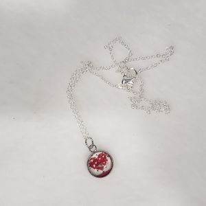 Hand Crafted Necklace with Stainless Steel Pendant